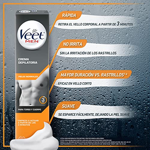 Creme Depilatório Veet Men Pele Normal 200ml