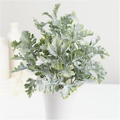 Factory Direct Craft Arbusto artificial polvoriento para arreglos de verano y exhibiciones diarias, 16 pulgadas