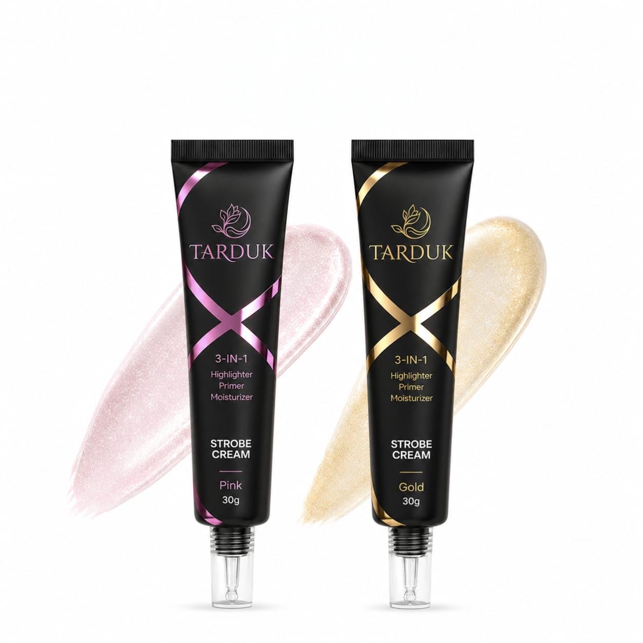 3-in-1 Strobe Cream Primer, Moisturizer & Highlighter | Set of 2 | 30g each-image-27