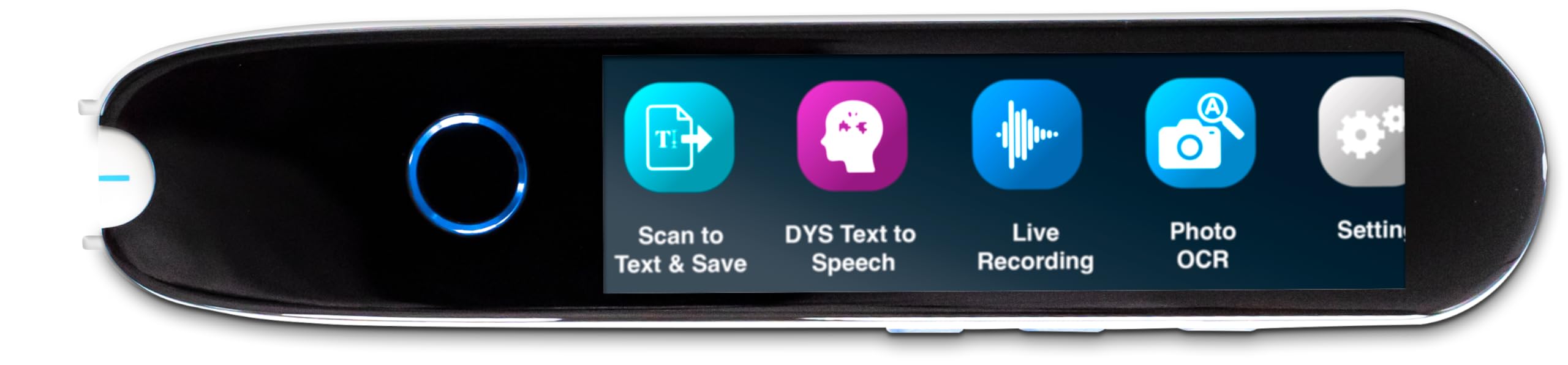 IRISPen Scanner Portable Reader 8 - OCR 48 Langues, Documents et Dyslexie avec Synthèse Vocale, Photo OCR 15 Langues - Pas nécessaire Wi-FI
