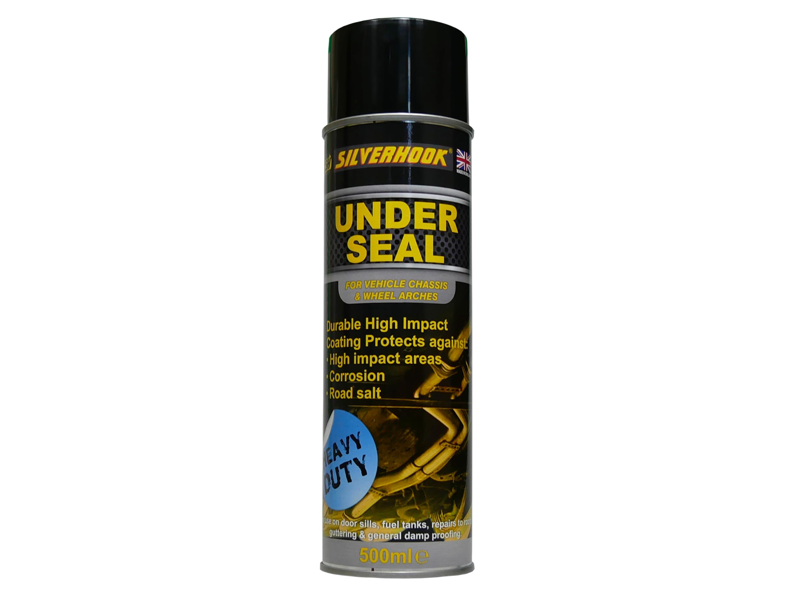 SILVERHOOK Heavy Duty Under Seal Spray, 500ml : Amazon.co.uk: Automotive
