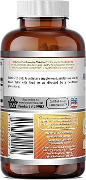 Amazing Formulas Rutin 500 Mg Tablets Supplement - Non-GMO - Gluten-Free - Made in the USA - 1 Pack -100 Count