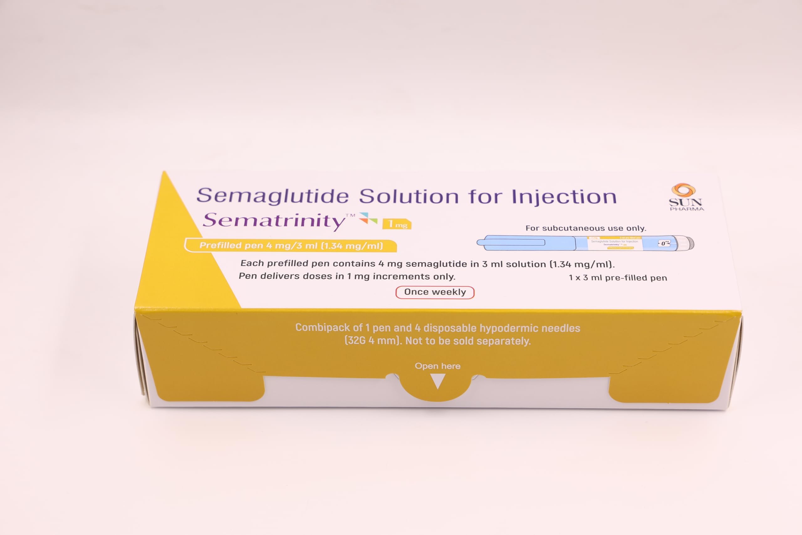 Sematrinity Injection 4 mg / 3 ml : Amazon.in: Health & Personal Care