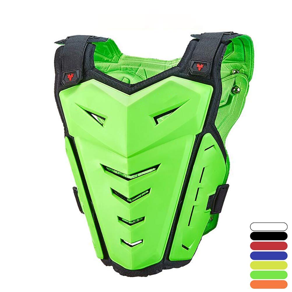 Motorrad Brustschutz Weste - Rüstung Brustpanzer Rückenschutz Motocross MTB