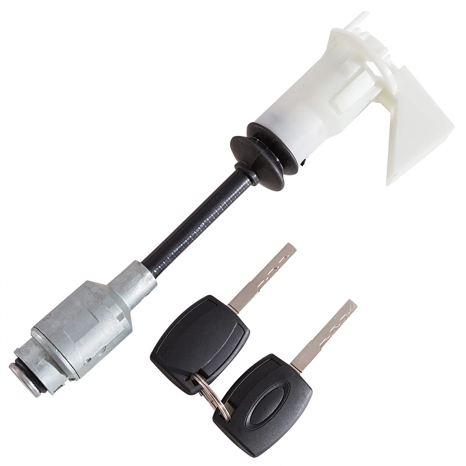 Twowinds - Serratura Cofano 4556337 Compatibile con Ford Focus C-Max (2003-2007) Focus 2 (2004-2012) - 3M5AR16B970AD - Chiusura Apertura Cofano - Cilindro Serratura e Chiavi (23cm)