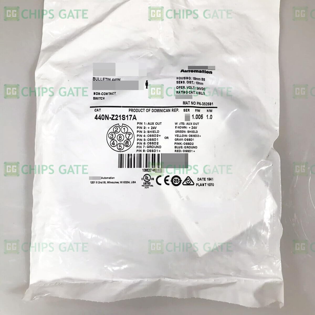 440N-Z21S17A One New Sealed 440N-Z21S17A