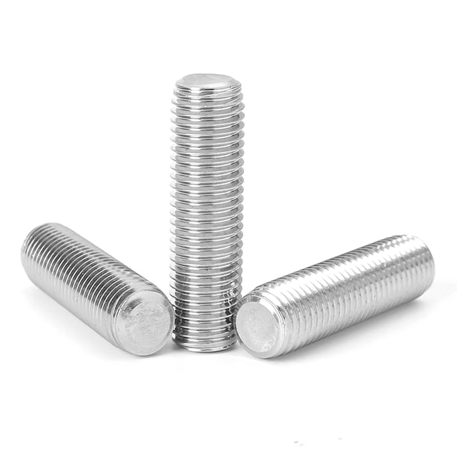 15 pezzi M10*50mm perno completamente filettato, barra filettata lunga in acciaio inossidabile 304 per elementi di fissaggio per la manutenzione industriale dei mobili