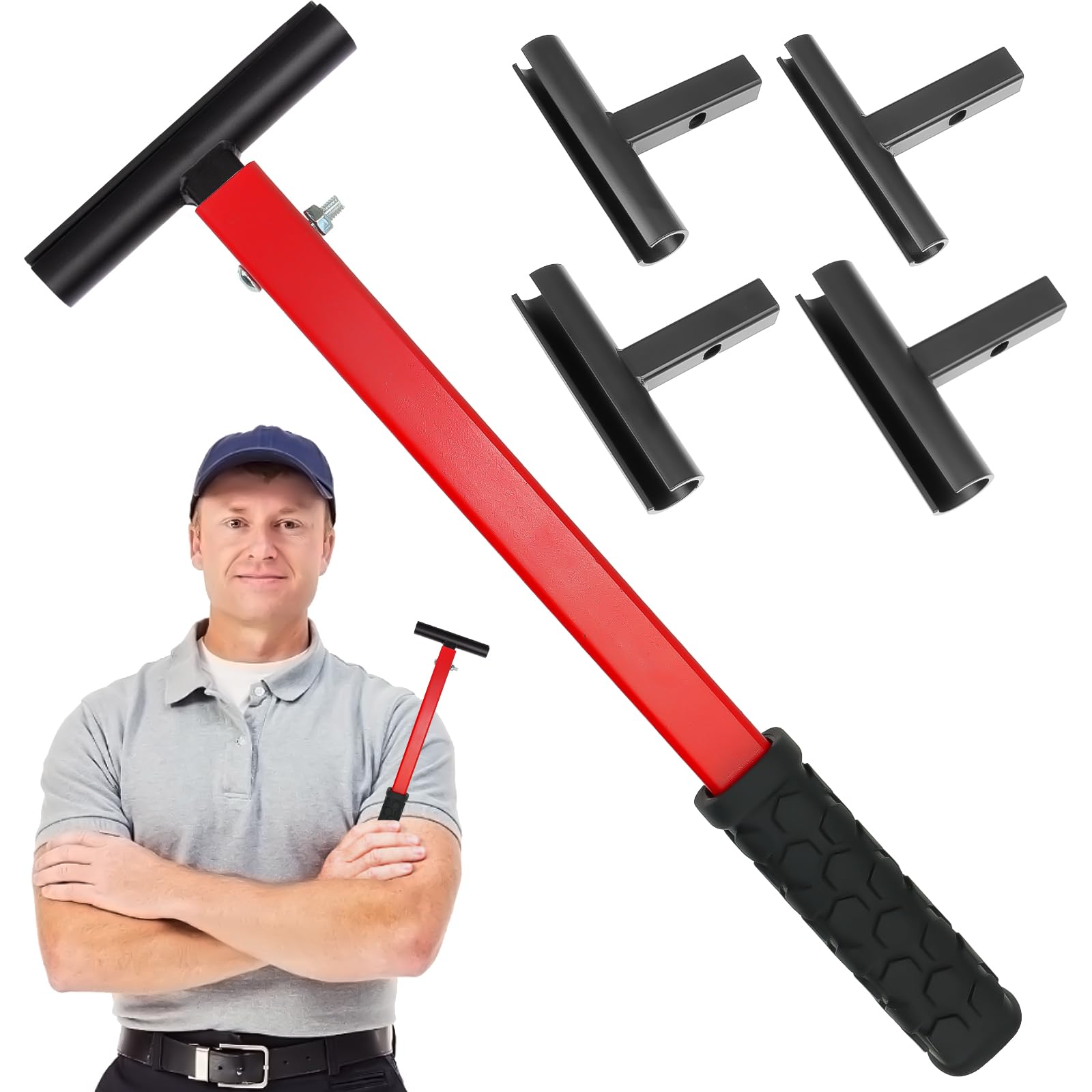 4-in-1 Door Hinge Adjustment Tool, Hinges Gap Adjusting Wrench Set