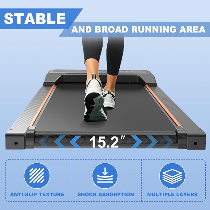 Caminadora Eléctrica Plegable 2.5 hp con Inclinación Negra miniatura 6