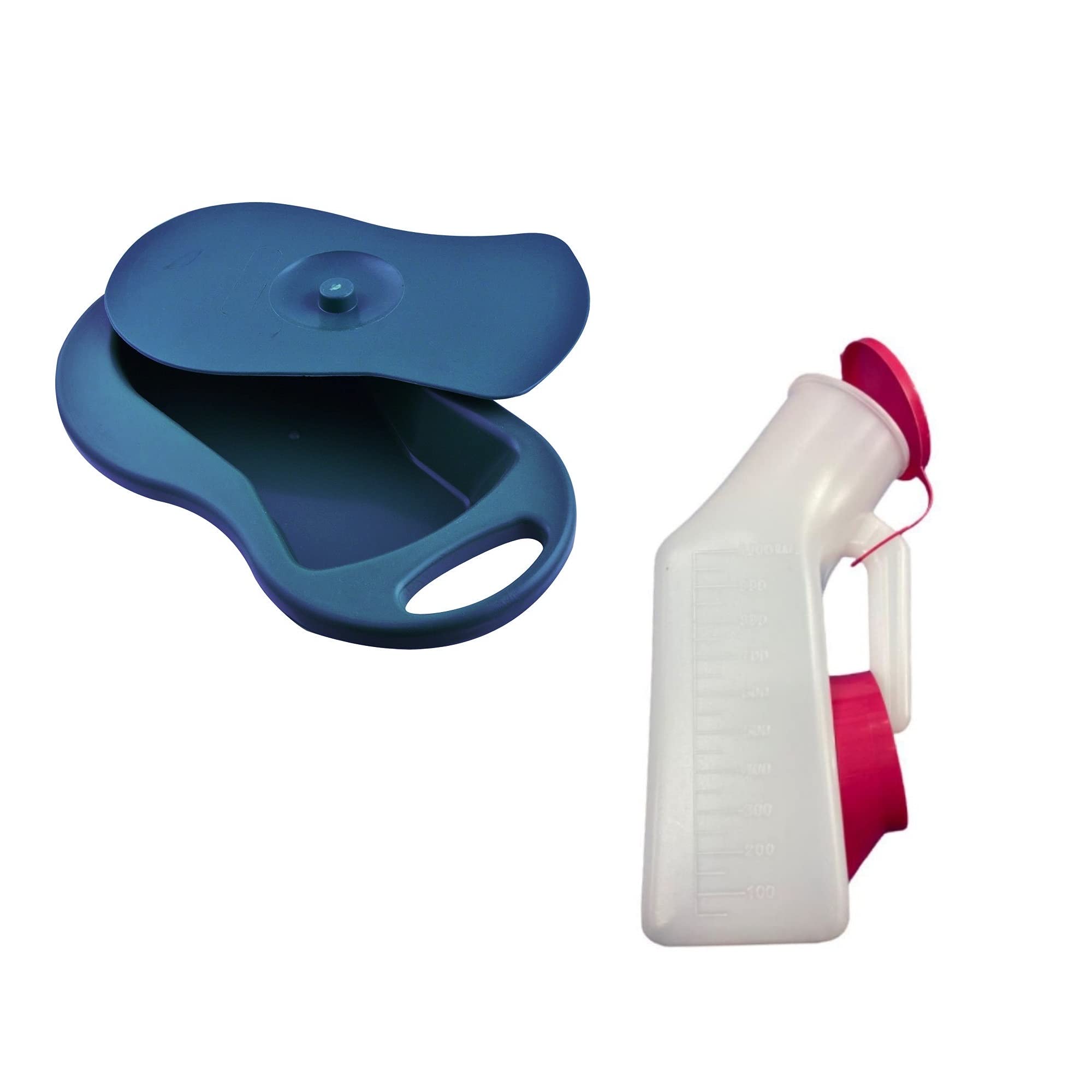 Buy Widely Pure Polypropylene Bed Pan with Lid Cover and Urine Pot Male