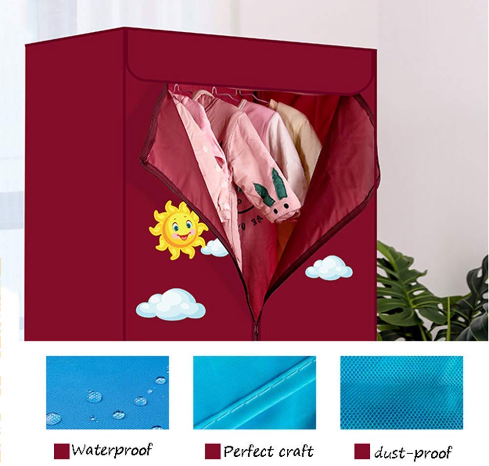 MU Plegable portátil secadora, Toalla Ropa interior completamente automática Secadora Inicio compartida Secadora Secadora de secado rápido de la suspensión caliente del aire interior de secado Armari