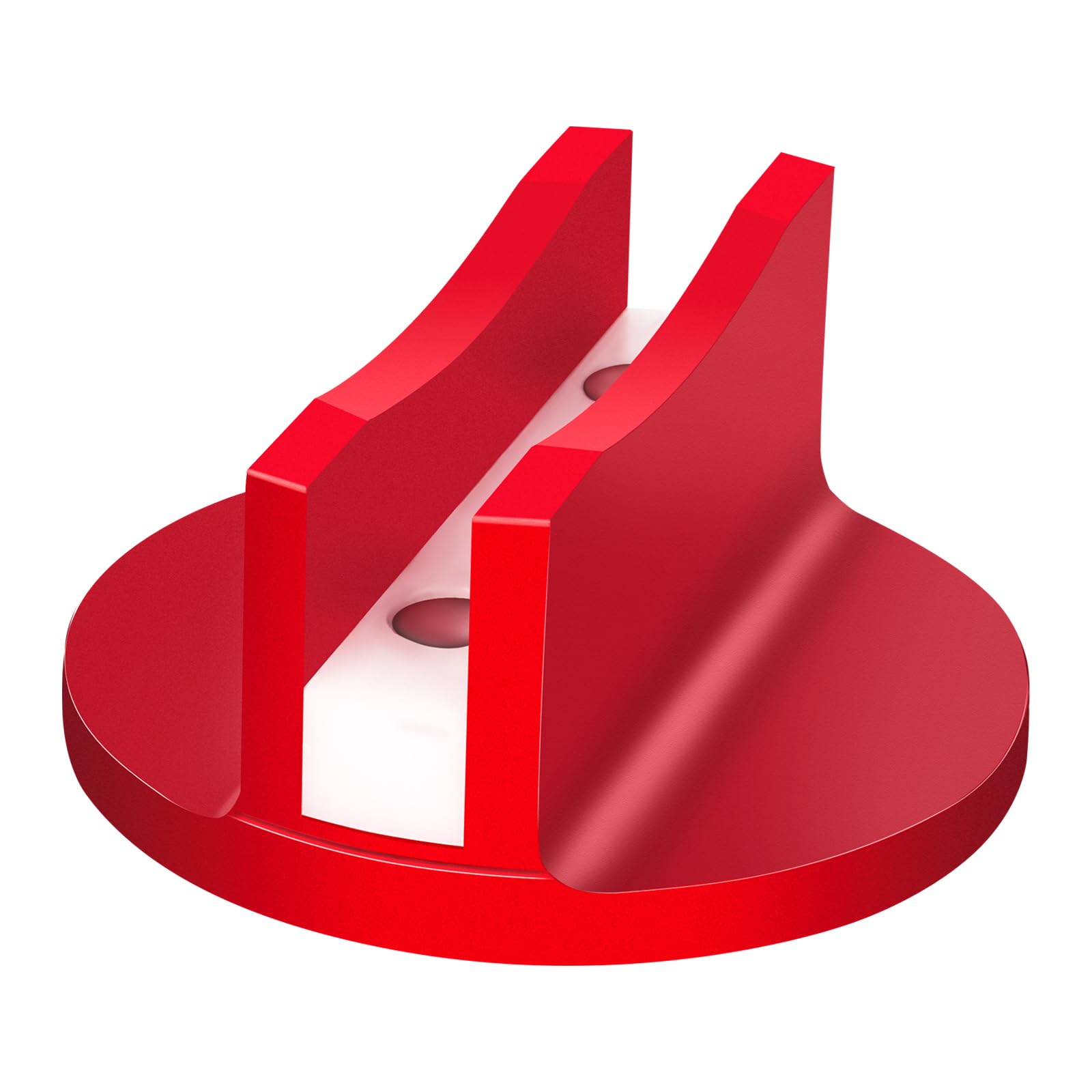 Uniwersalna aluminiowa rowkowana podkładka magnetyczna do podnośnika zaciskowego do spawania szczelinowa podkładka do podnośnika adapter 2 tonowy podnośnik podłogowy kompatybilny z większością