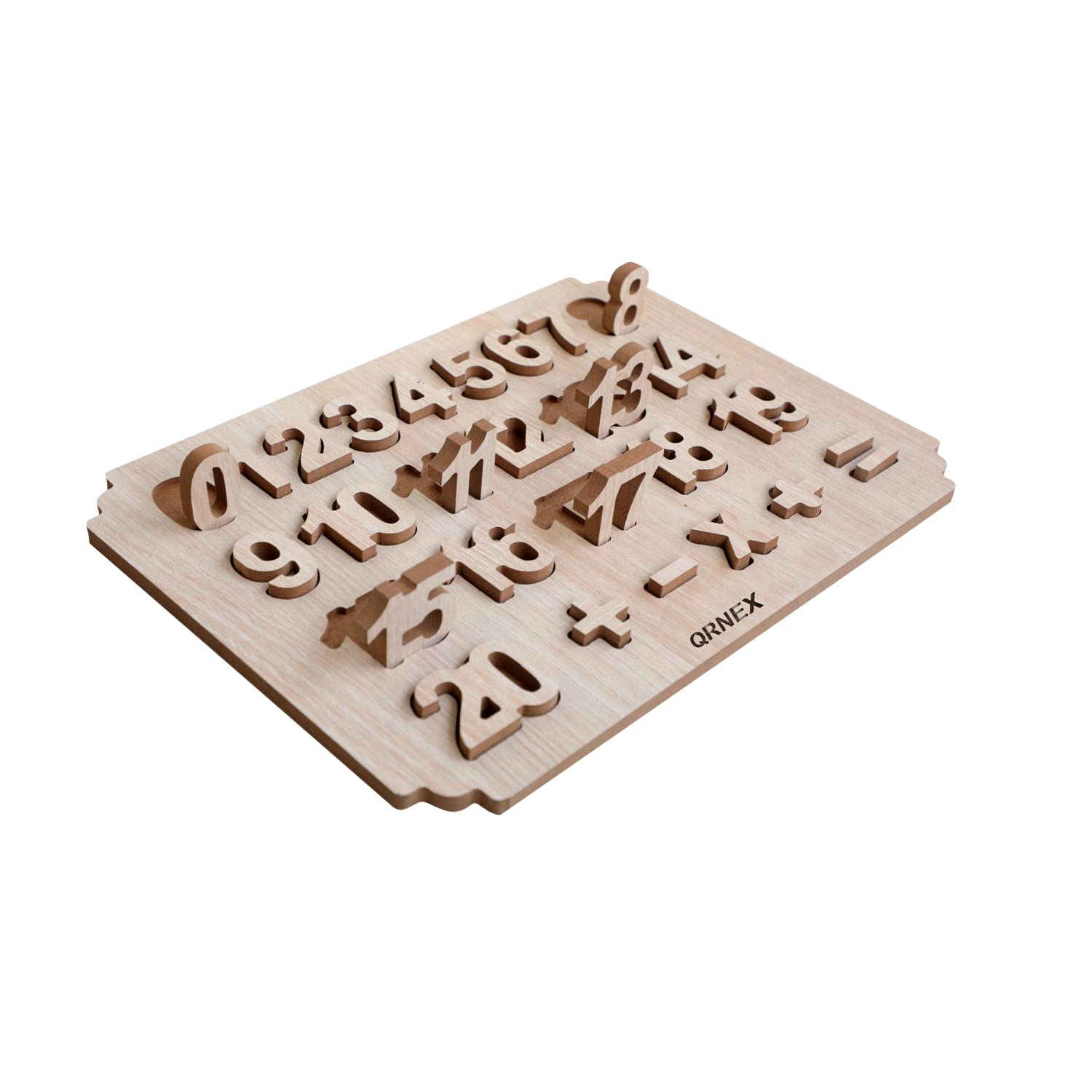 See full amazon price history chart for QRNEX Premium Wooden Number Learning Puzzle Toy | Counting Numbers (0 to 20) | Mathematical Signs| Educational Puzzle Toys for Your 2+ Years Old Kids (Number Puzzle Board) QRNEX Premium Wooden Number Learning Puzzle Toy | Counting Numbers (0 to 20) | Mathematical Signs| Educational Puzzle Toys for Your 2+ Years Old Kids (Number Puzzle Board) (B09ZV7J7LF) Amazon Price History, Amazon Price Tracker