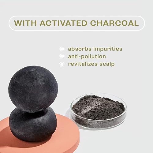 Miniatura 6 de Detox Solid Shampoo Bar (6.7 oz) | Champú de limpieza profunda sin perfume | Vegano, sin sulfatos, respetuoso con el medio ambiente | Cuidado del