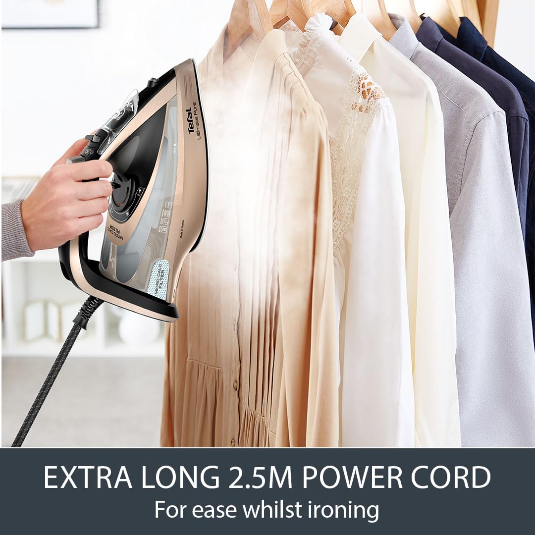 Tefal Ultimate Pure Steam Iron - Wrinkle-Free! -9
