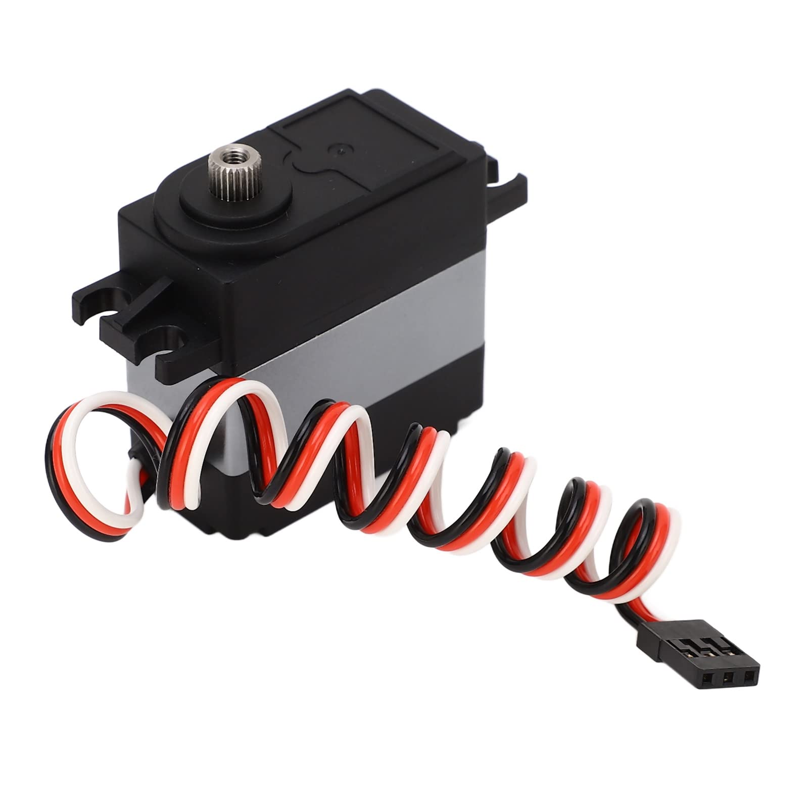 Wangcmcol RC Car Servo for ZD Racing MX 07 4WD 1/7 Scale, Design, High Accuracy Gear, Fast Heat Dissipation, Stable Structure, Aluminum and Plastic Housing