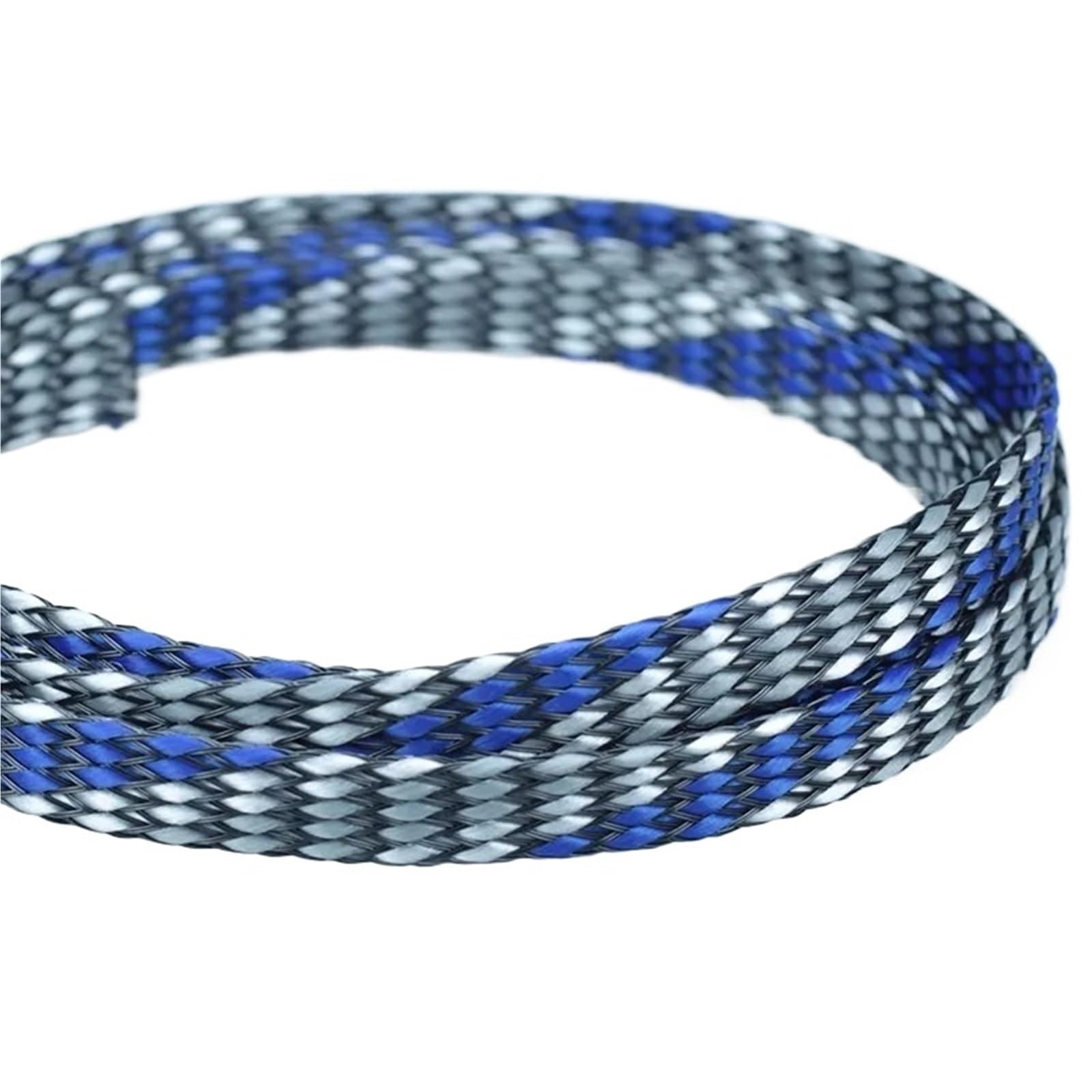 Guaina Cavi Manicotto for cavo Maglia di cotone PP/PET/Nylon Manicotti morbidi antiurto Guaina espandibile isolata da 4-12 mm(C,12mm 15meter)