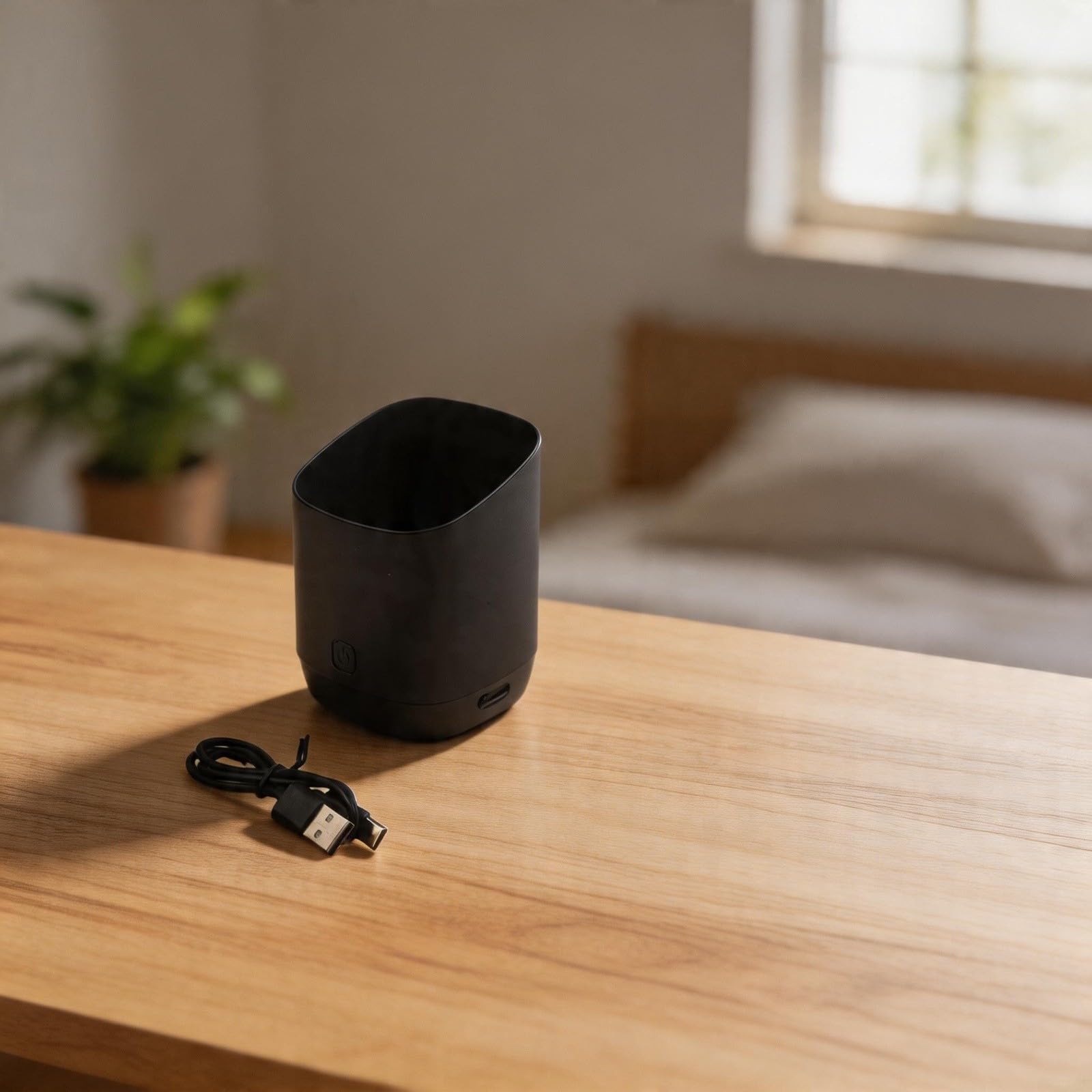 Taza dosificadora de café digital y para escala 500g Capacidad 0.1g Recargable Portátil para Escala con Pantalla LED Hogar para Barista Brewing