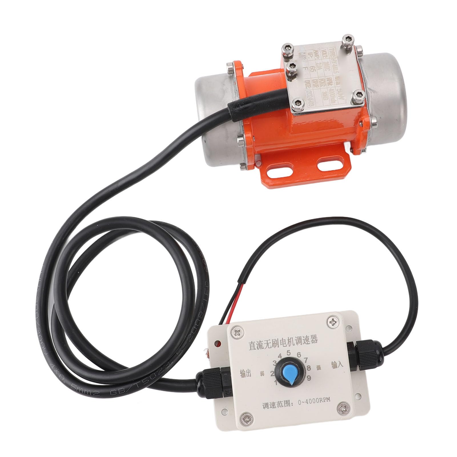 Motore Vibrazione 220V Monofase Per Calcestruzzo - Regolabile, Potenza 30W-100W