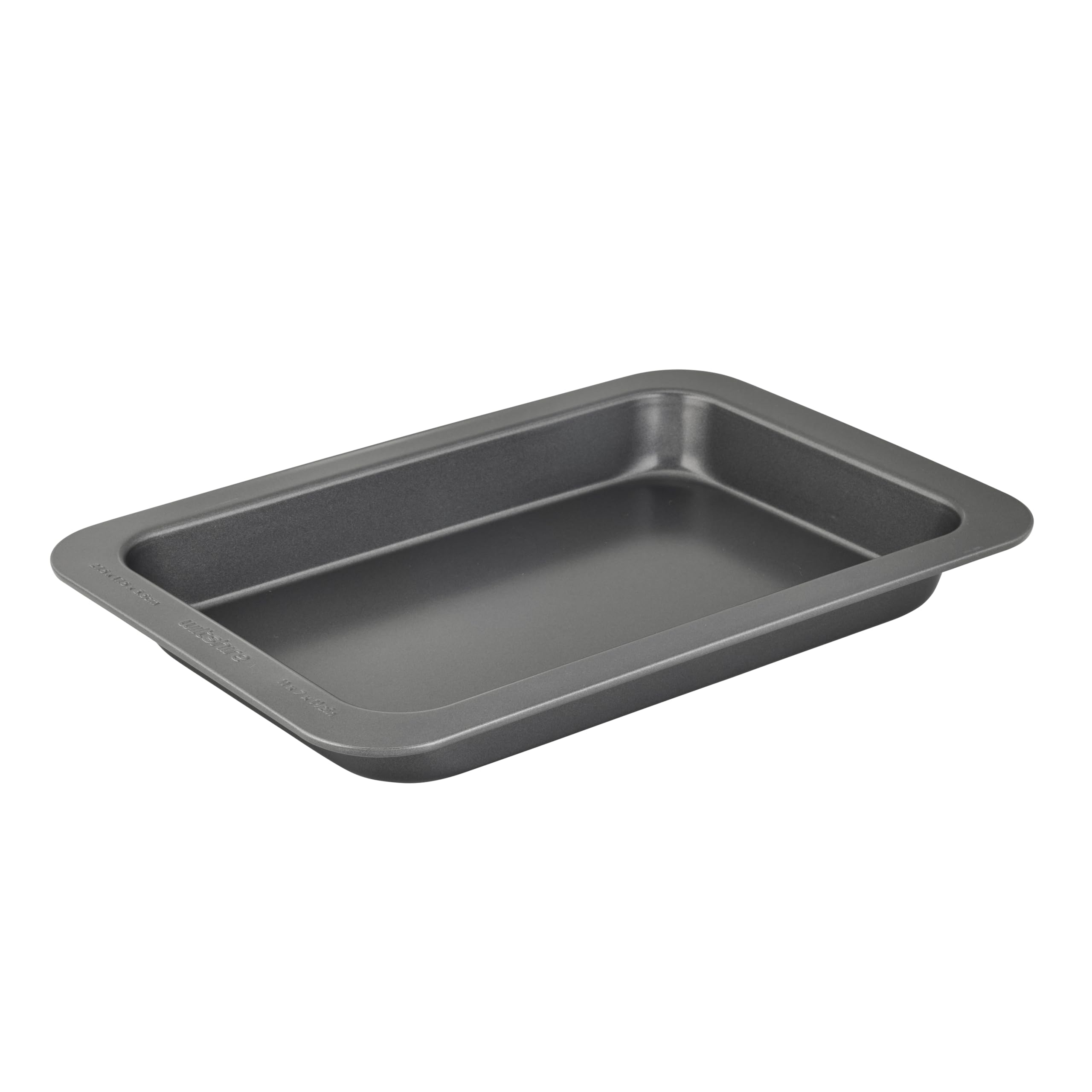 Wiltshire Easybake Brownie Slice Pan, PFAS Free, 27.5x17.5x3cm, Grey