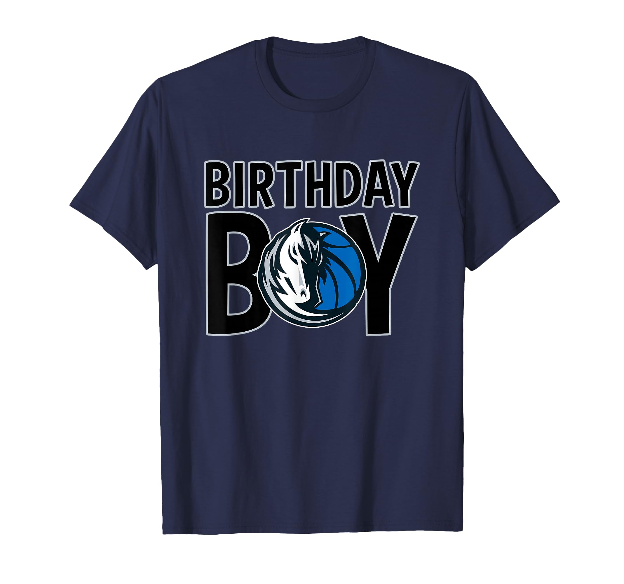 NBA Birthday Boy Dallas Mavericks Logo T-Shirt