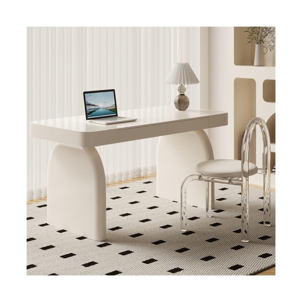 Computertisch, Alle Holz Schreibtisch Stil Einfache Moderne Schreiben PC Büro Werkbank Studie(160CM)