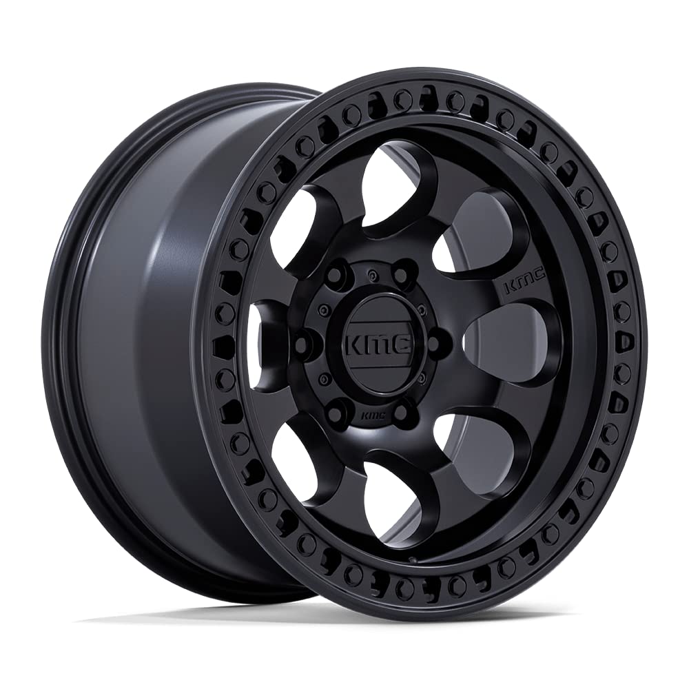 KMC Wheels RIOT SBL 17X9 5X5.0 71 S-BLK -12