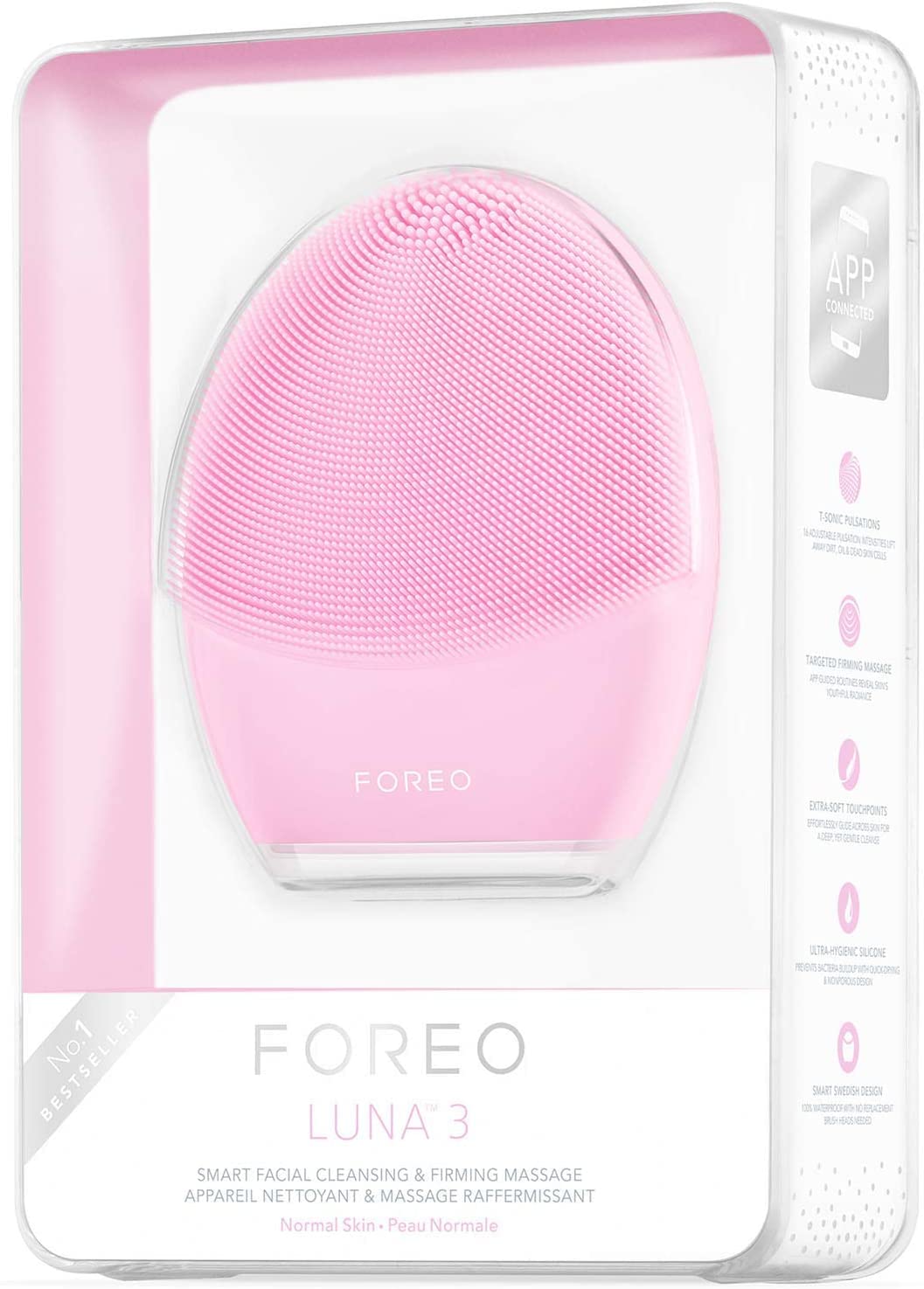 FOREO LUNA 3 ピンク ノーマル肌用 FOREO LUNA 3 ピンク ノーマル肌用 Amazon.com: FOREO LUNA 3