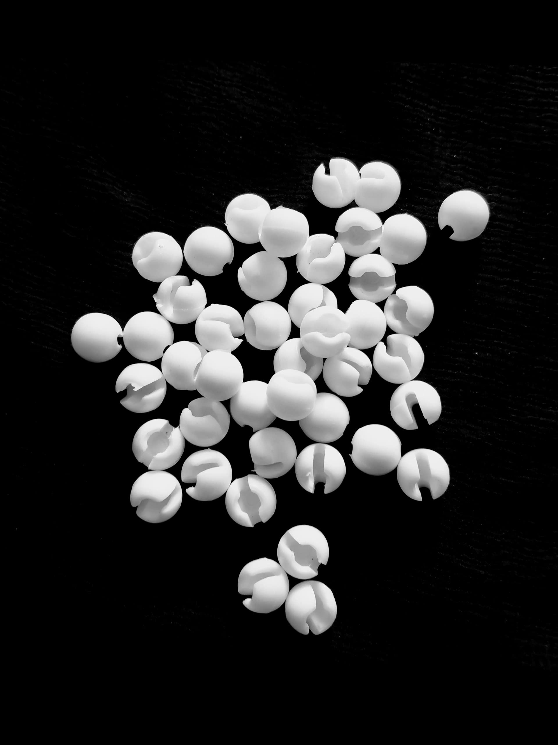 Pack of 20 Plastic Round Stopper for Chain of Roller Blind/Roman Blind/Vertical (20, Round Chain Stopper)-image-17