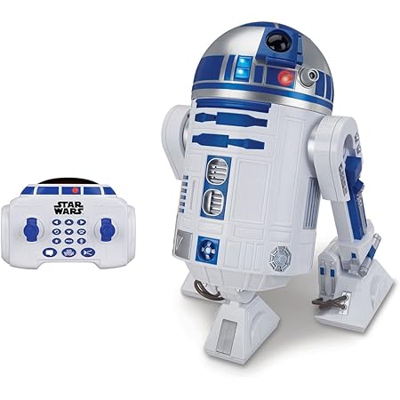 Amazon シンクウェイ トイズ スマートロボット スター ウォーズ フォースの覚醒 R2 D2 高さ約41センチ プラスチック製 塗装済みリモートコントロールロボット フィギュア ドール 通販