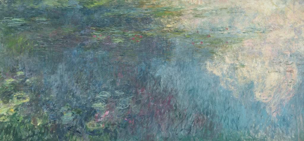 Impression d'art tableau Monet Les Nymphéas poster mural 60x90cm