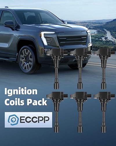 Miniatura 6 de ECCPP Bobinas de encendido compatibles con Nissan A-ltima M-axima M-urano Q-uest 2007-2017 para Infiniti EX35 FX35 V6 3.5L 2008-2012 Reemplazo para