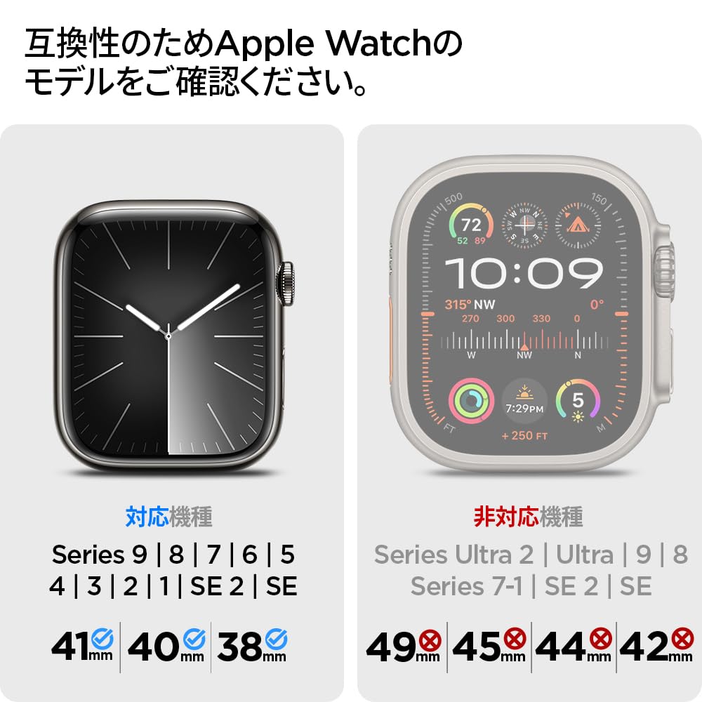 Amazon.co.jp: Apple Watch バンド 42/41/40mm【Apple Watch SE3/11/10