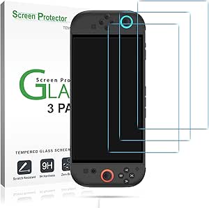 amFilm Tempered Glass Screen Protector Compatible with Nintendo Switch 2 8.0" 2025 (3-Pack)