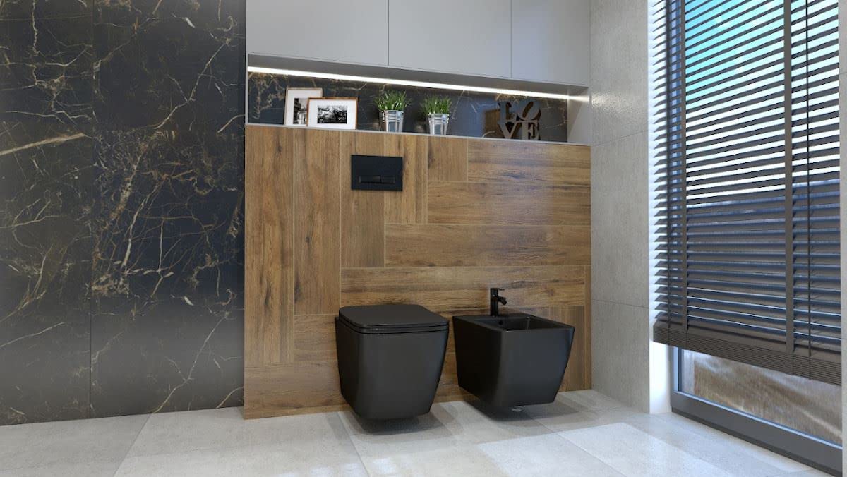 WC Da Parete Completo Domino Lavita - Con Cassetta, Sedile Soft Close E Piastra Di Pressione, Senza Bordo - Foto 10