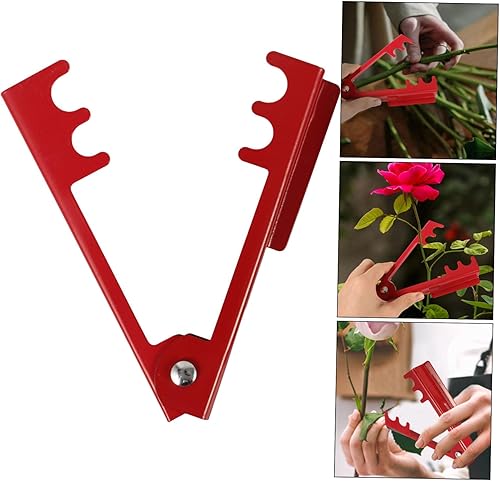 Miniatura 4 de Removedor de espinas primaverales, 3 piezas, pelador de espinas de rosas, hojas de flores, herramienta de extracción de tallos florales para uso en