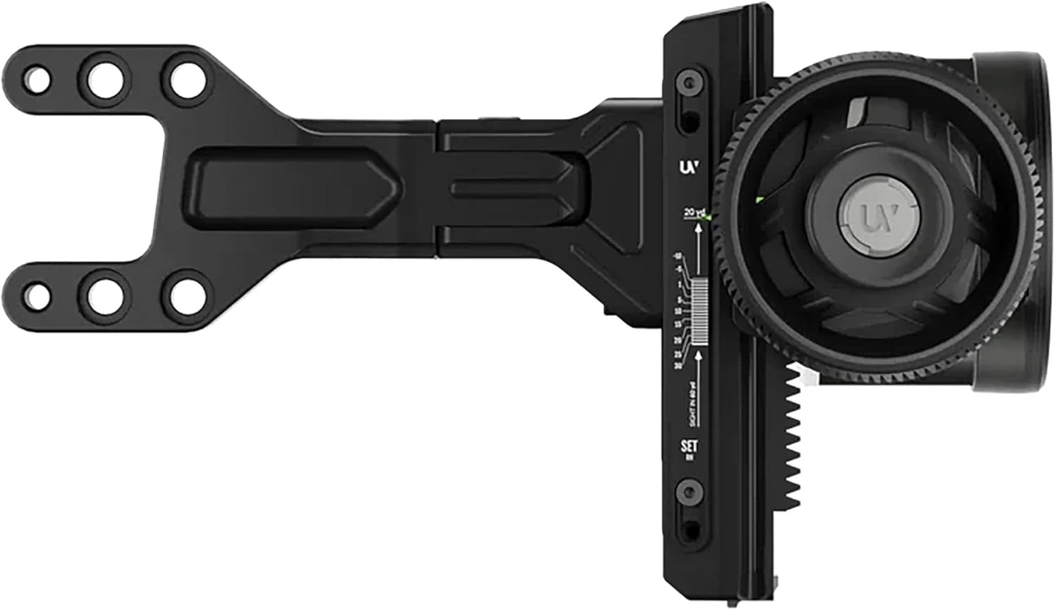 Ultraview UV Slider 2 5-Pin Bow Sight Direct Horizontal Pin Right Hand Black