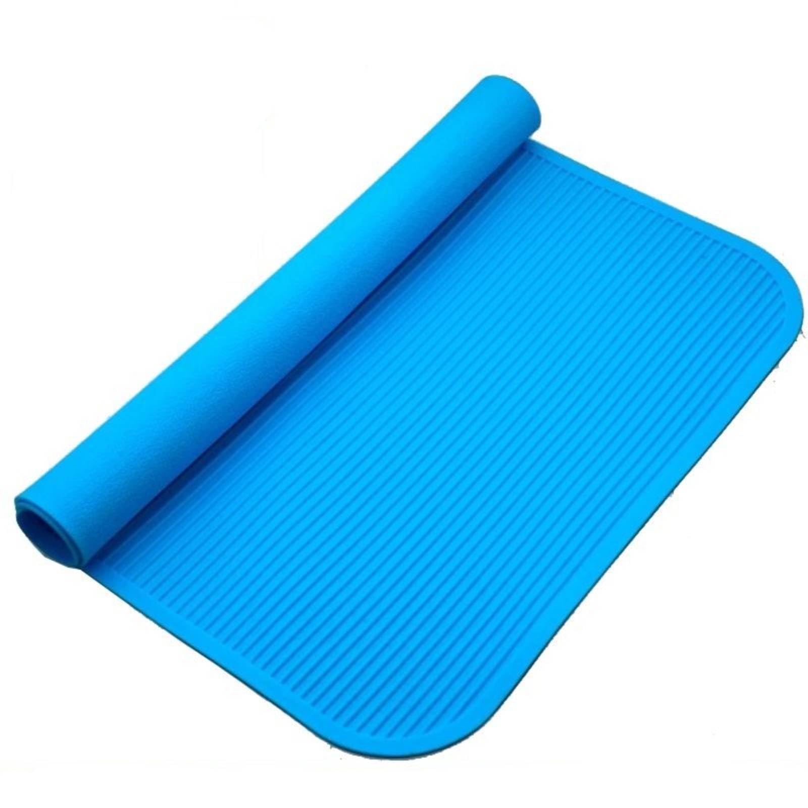 Tapis Antidérapant Doux, Bleu