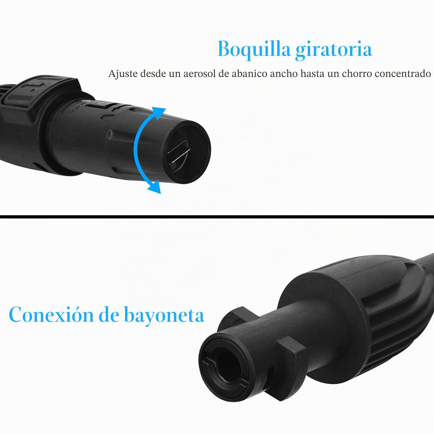 kit de Lanza y Pistola Quick Connect para Lavadoras de Presión Kärcher K2 K3 K4 K5 K6 K7 para la Limpieza del Autos