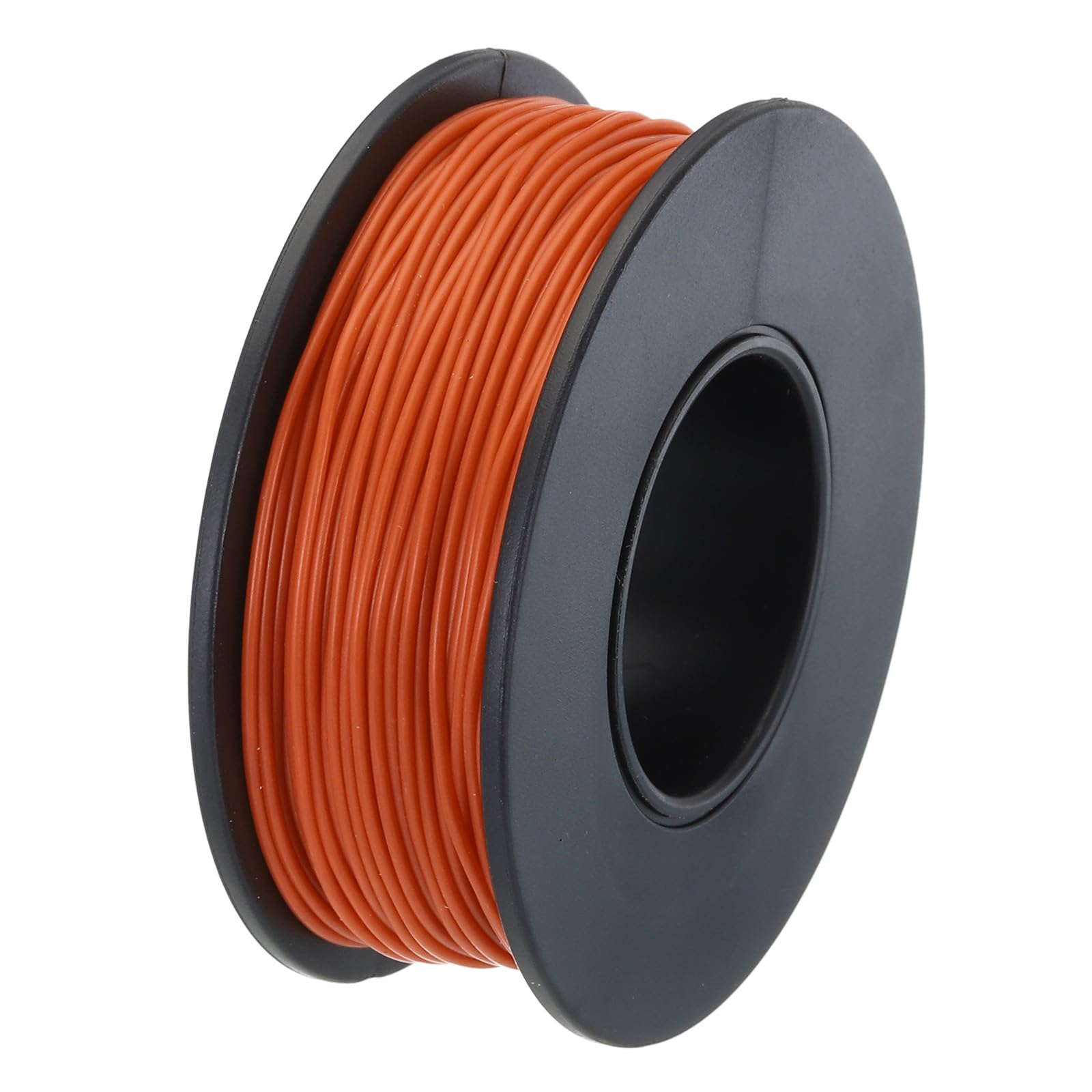QUARKZMAN Fil De Silicone De Calibre 30AWG, Fil Électrique De Calibre 30 AWG En Cuivre Étamé Torsadé, Haute Température, Bobine De 49,2 Pieds, Noir, Pour Voitures, Appareils Électriques
