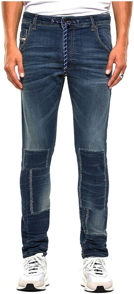 Amazon ディーゼル Diesel メンズ デニムパンツ テーパード ジョグジーンズ Anl 36inch インディゴブルー 01 ジーンズ 通販