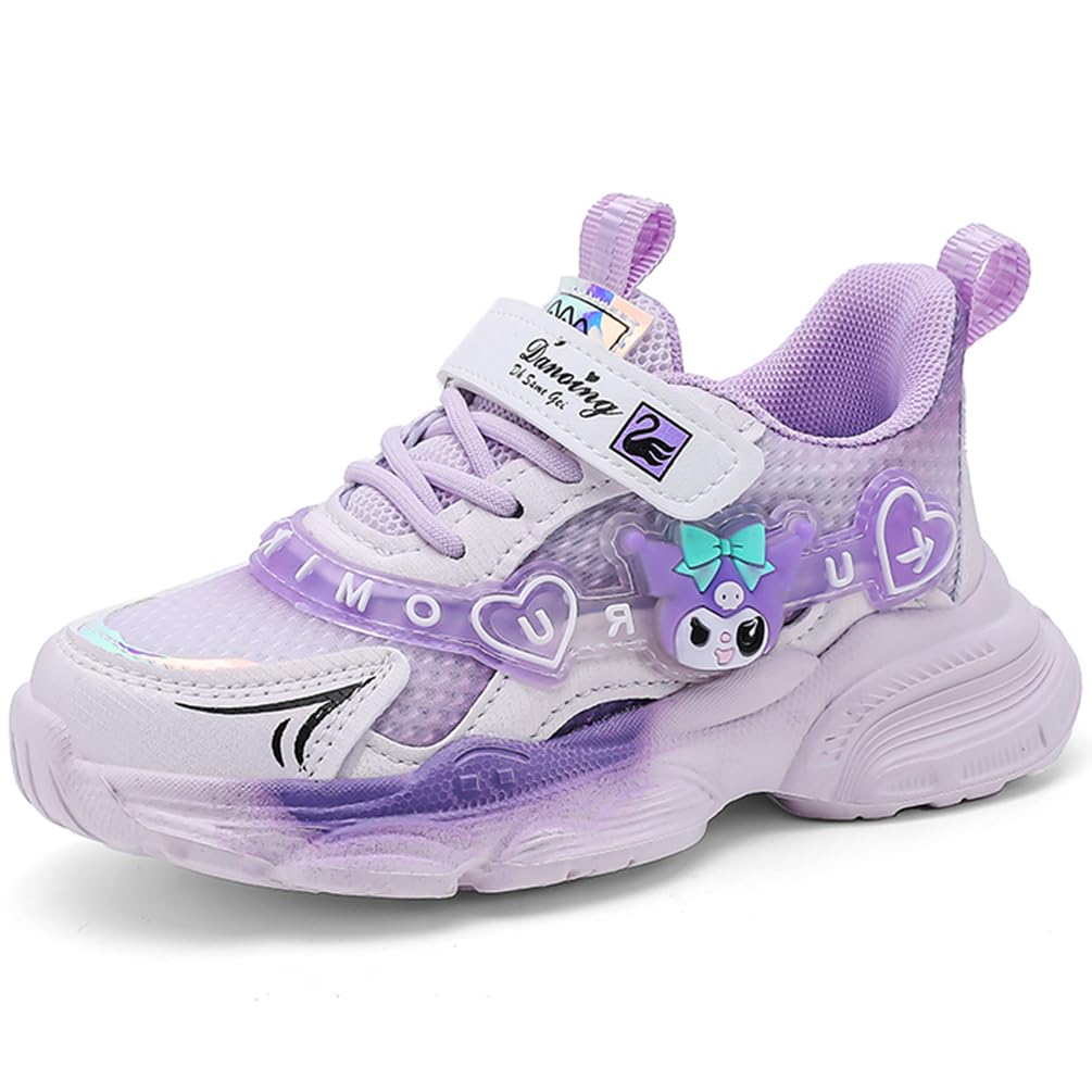 Baskets Mode Fille Légères Chaussures Scratch Sneakers Enfants Baskets Garçons Filles Chaussure de Course Sneakers Chaussures De Sport Respirant Mesh (WMS-T17, 34EU)