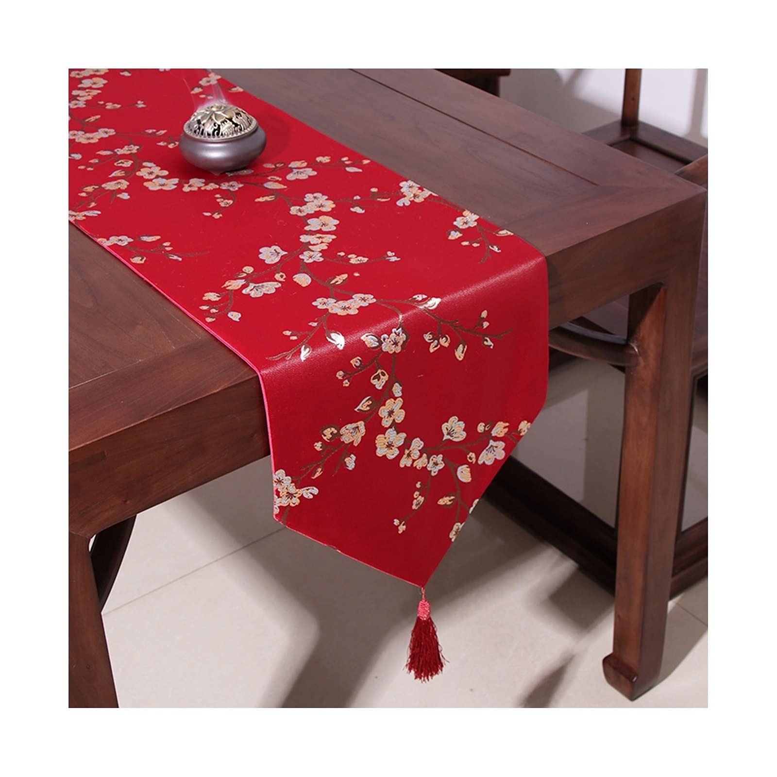 Runner rettangolare 140x40 in Cotone e Poliestere, linea Coralli