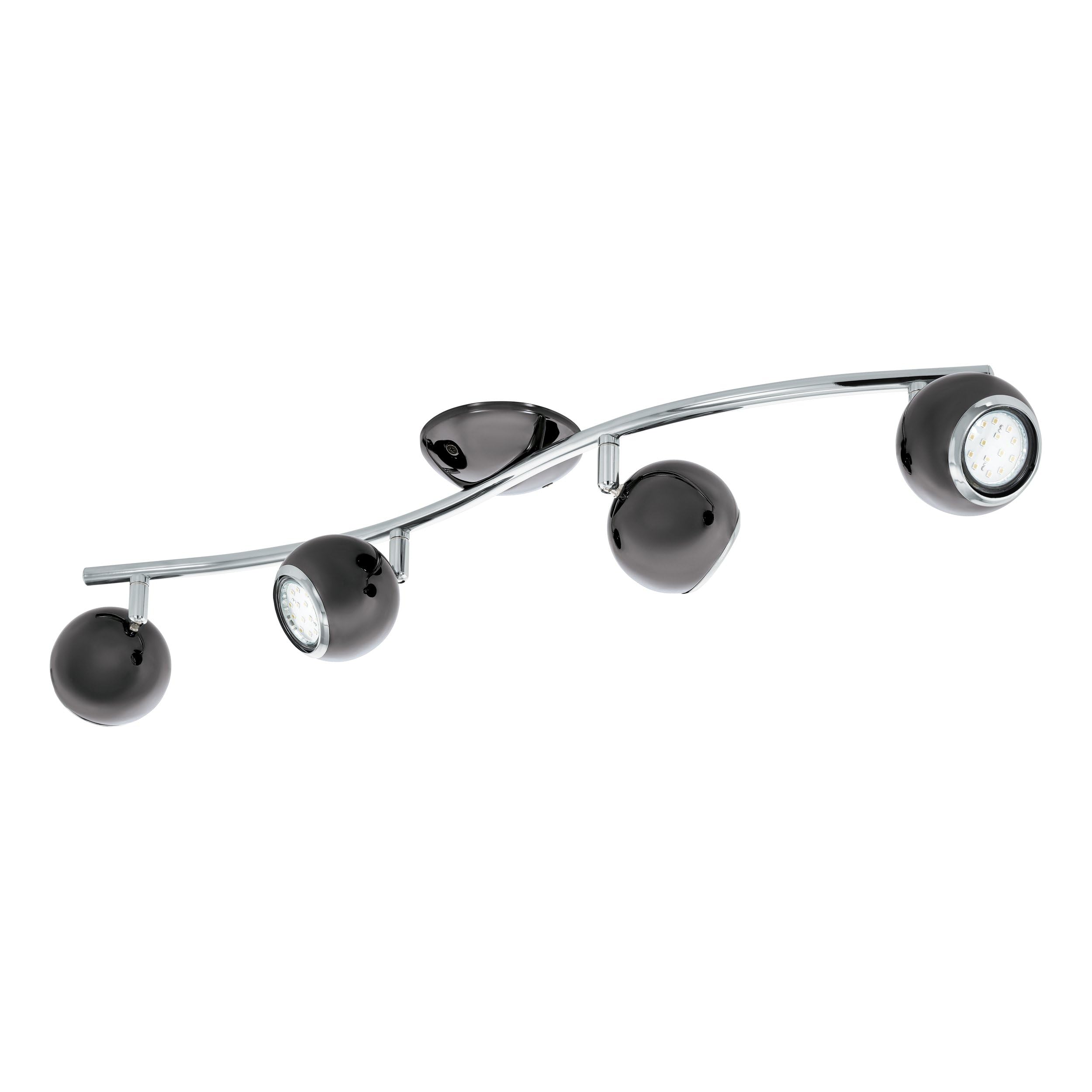Eglo 31008 Bimeda Ceiling In And Chrome Light/Black
