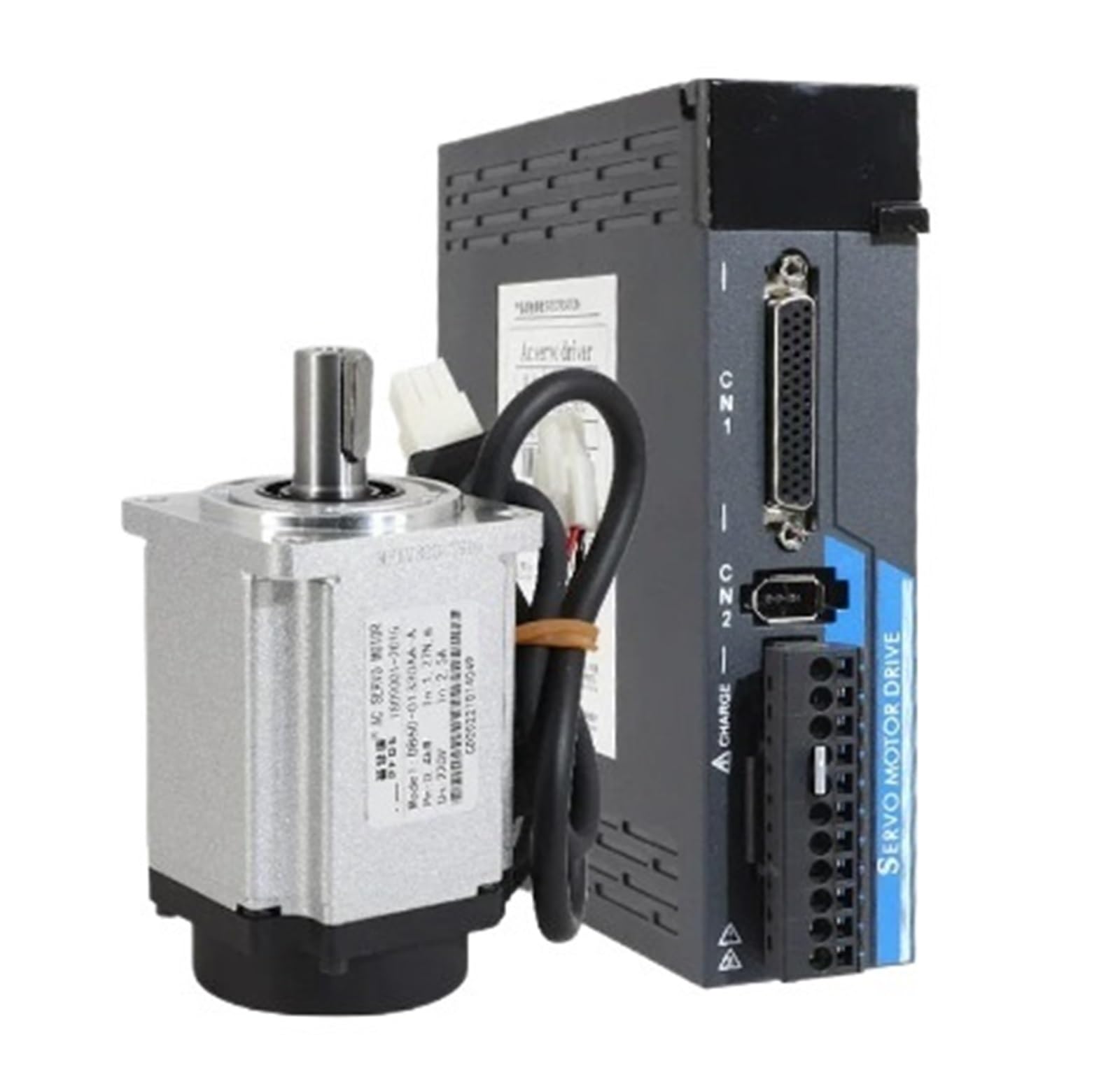 Kit servomoteur 400W AC 3000 TR/Min avec pilote 60 brides et câble 3m