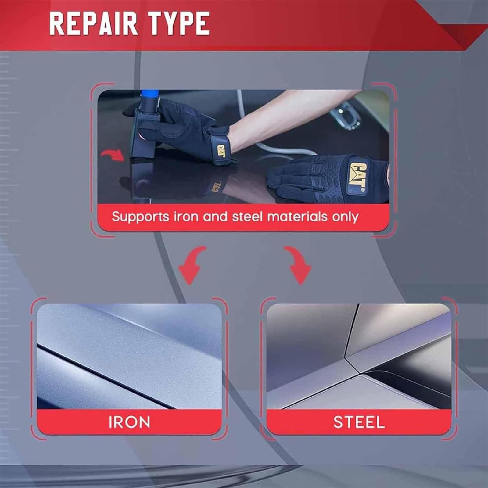 Kit di riparazione ammaccature, macchina di riparazione auto domestica con