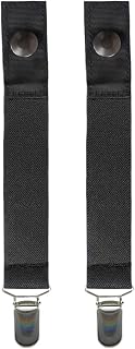 HOLSTERGUY AS-101P Anti Sway Suspender Straps - Radio Strap Firefighter Accessory for Secure Two-Way Radio Carrying - EMS and First Responder Gear for USH-300D Made in USA