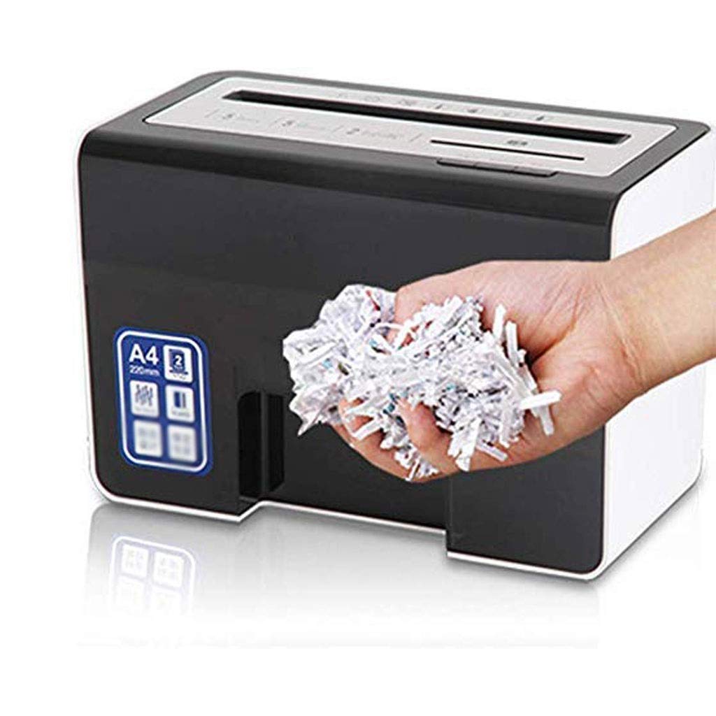 Multifuncional de Escritorio Shredder - Negocios trituradora de Papel de Gran Capacidad 5L Shredder