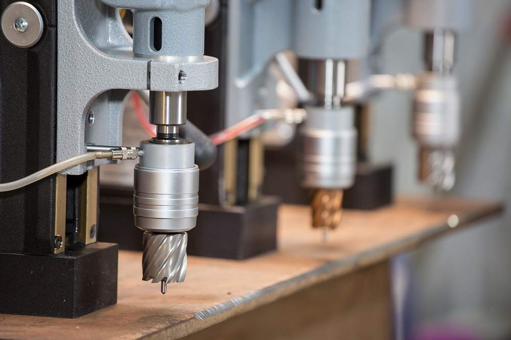 Système de forage à changement rapide pour carotteuse et perceuses magnétiques, fixation avec KEYLESS pour carotteuse avec tige Weldon, prise industrielle MK2, MK3, ZSS | BDS Maschinen® (logement de