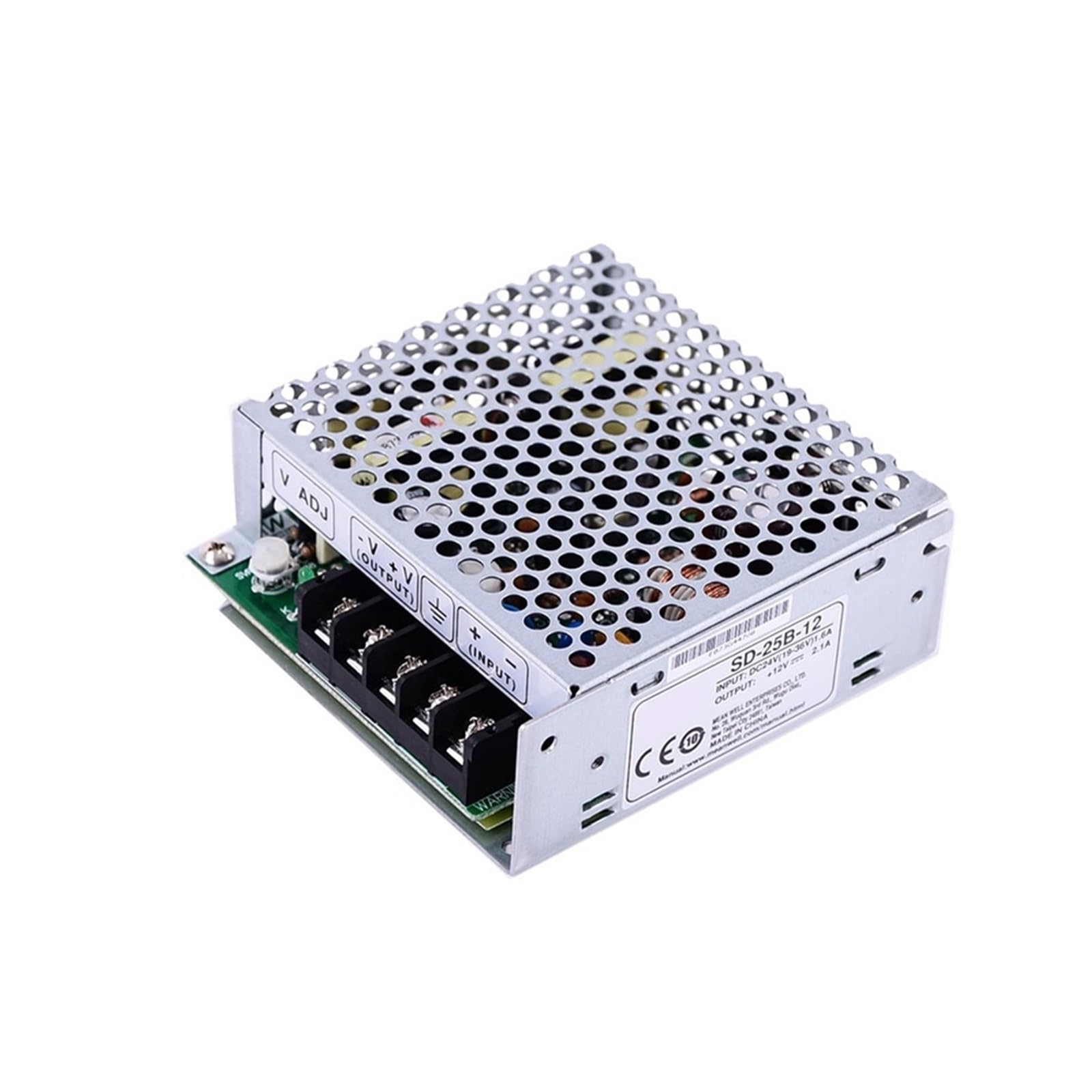 Convertisseur CC-CC 24V vers 12V 25W SD-25B-12 alimentation à découpage régulée
